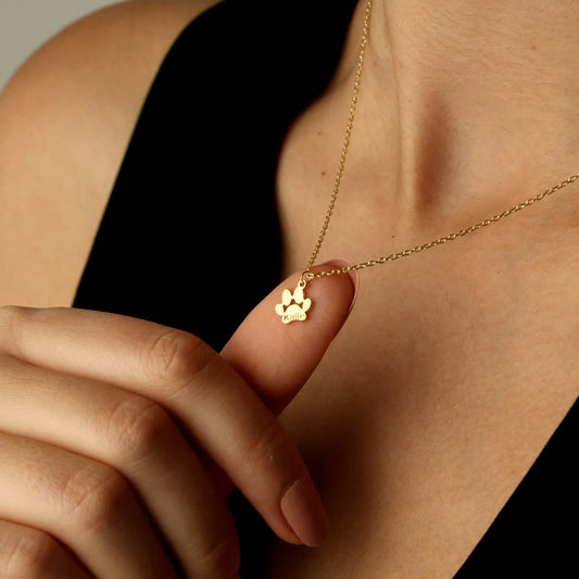 Personligt tasshalsband med namn