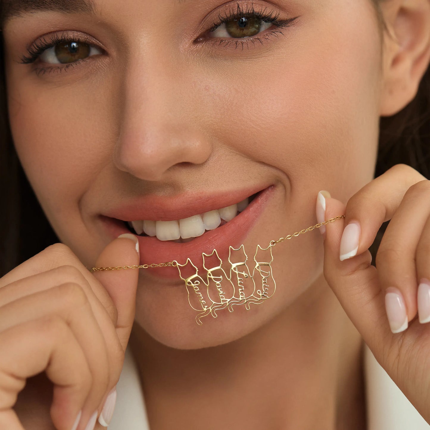 Personligt kattnamnhalsband