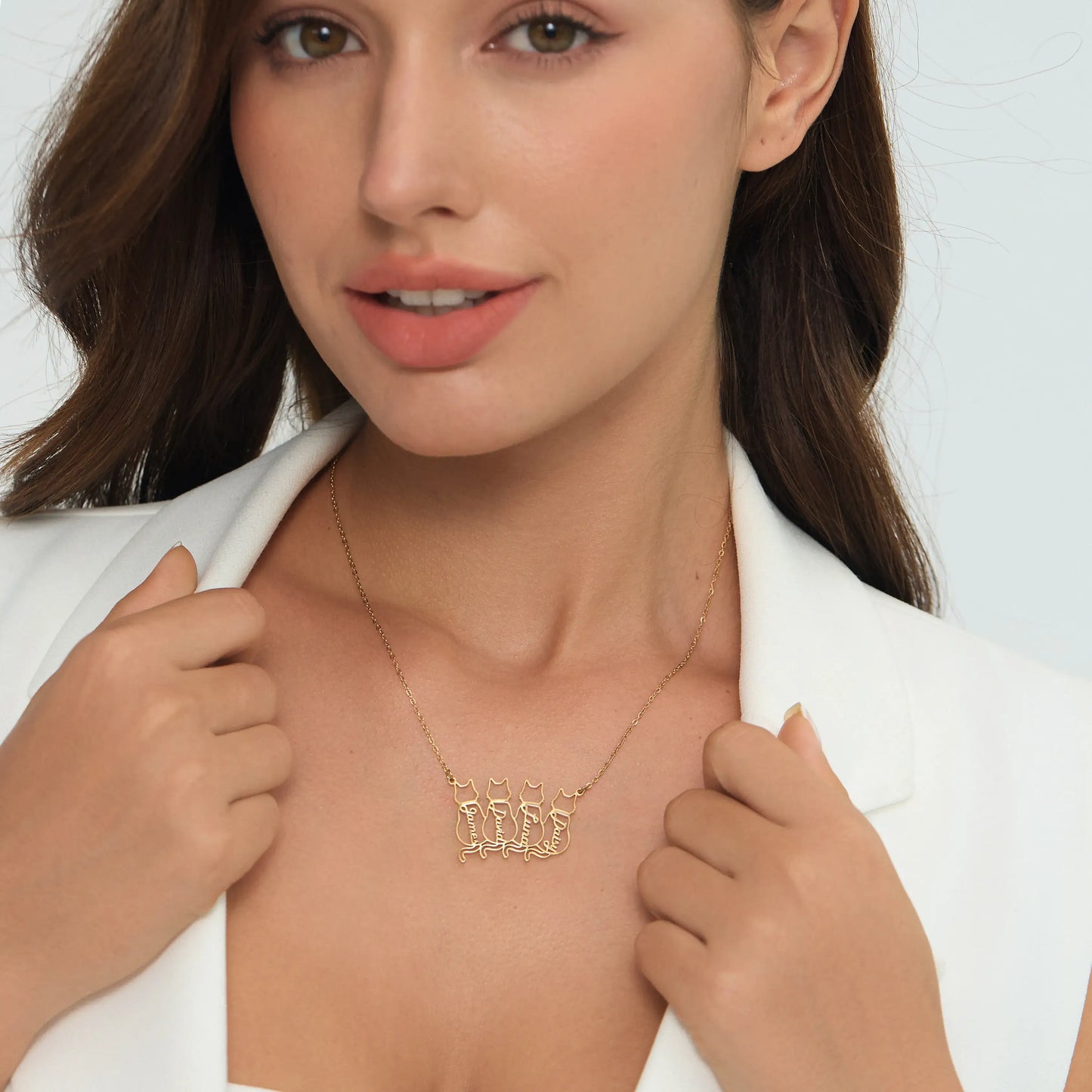 Personligt kattnamnhalsband