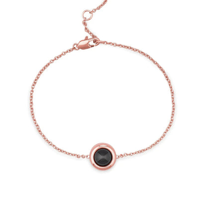 Personligt fotoarmband med tunn kedja