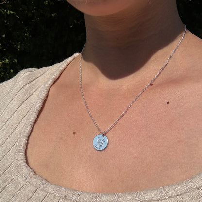 Personligt husdjursporträtt-halsband